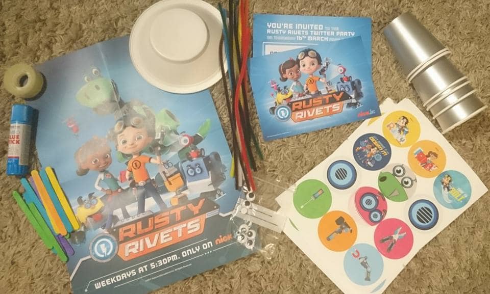 We hosted a Rusty Rivets twitter party! #RustyRivetsUK