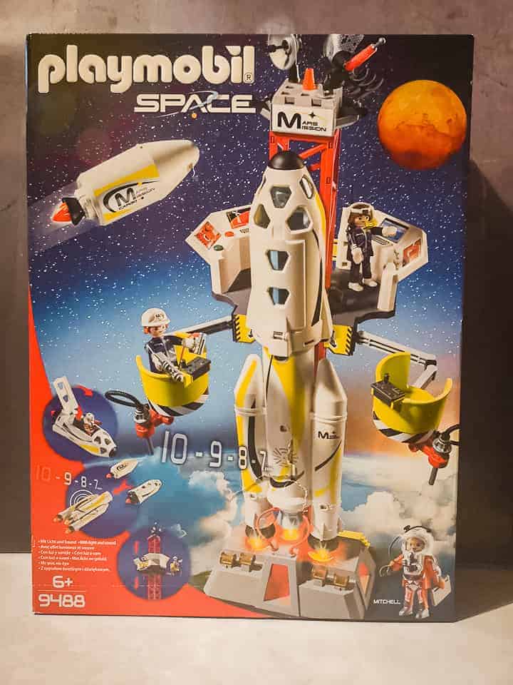 Playmobil Space Mission Rocket with launch site