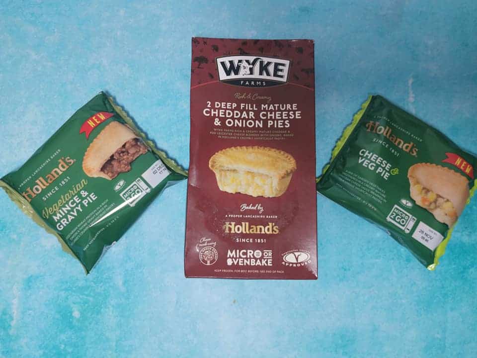 Vegetarian Comfort food thanks to Hollands Pies #AD