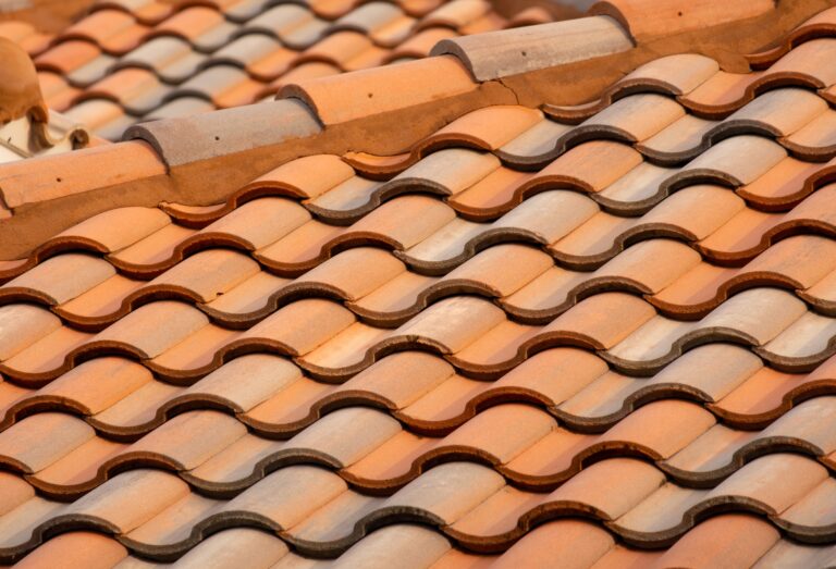 A close up of a leaking roof.